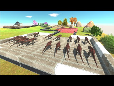 T-Rex Power Championship - Animal Revolt Battle Simulator
