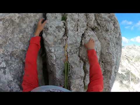 DURMITOR Šljeme Direktni smjer VI 420m  kratki film AK Slobodni penjači Cetinje Jun 2023