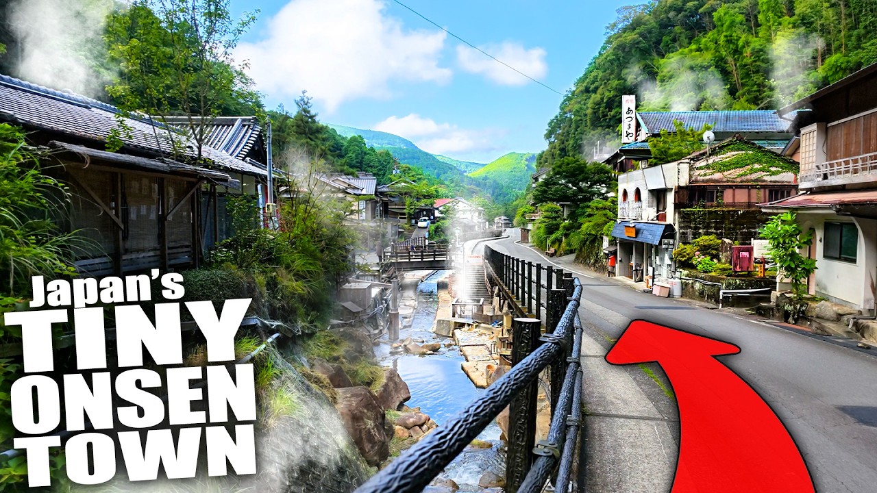 Exploring Japan's TINIEST Onsen Town