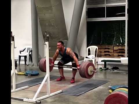 Arley Mendez (85) 180 kg snatch