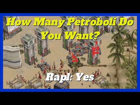 The More Petroboli, The Better | Rapl (Zeus) vs Kimo (Set) #aom #ageofempires