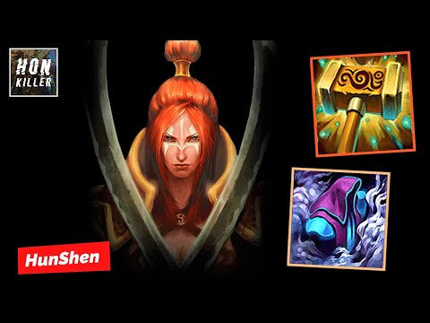 HoN Swiftblade MOCK OF BRILLIANCE with ASSASSIN'S SHROUD