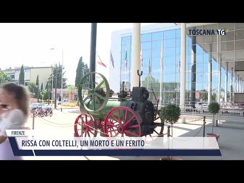 2022-10-09 FIRENZE - RISSA CON COLTELLI, UN MORTO E UN FERITO