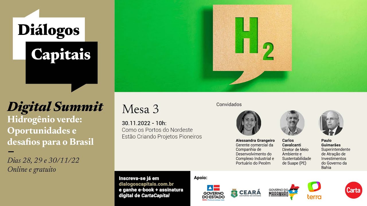 Como os portos do Nordeste estão criando projetos pioneiros | DIGITAL SUMMIT HIDROGÊNIO VERDE