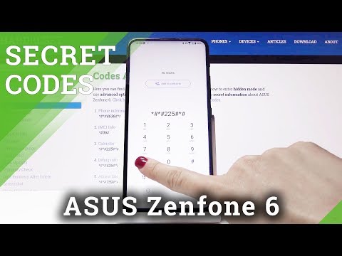 SECRET Codes for ASUS Zenfone 6 – Testing Mode / Calendar Storage