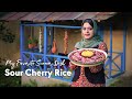 Sour Cherry Rice🍒 | My Favorite Summer Dish | Authentic Iranian Dish