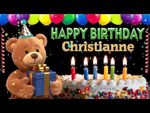 Christianne Happy birthday To You - Happy Birthday song name Christianne 🎁 🎂