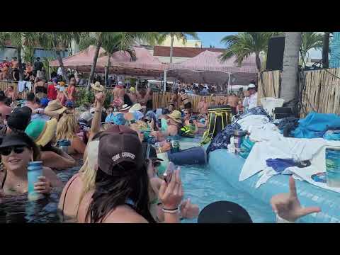 Crash My Playa 2023 - Dustin Lynch Entrance to the Pool Party!!
