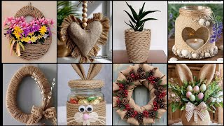 Easy Handmade Jute Craft Ideas for Beginners 🌿🎨 Cheapest Jute Craft 