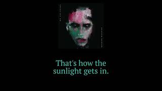 Marilyn Manson - Half-way and One Step Forward - Lyrics