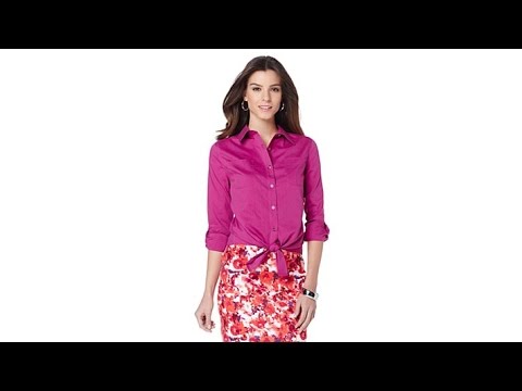 Wendy Williams TieFront Shirt