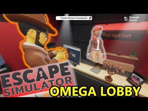Omega Corp LOBBY ROOM - Escape Simulator