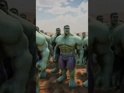 1 Goku vs 10,000 Hulk | Ultimate Epic Battle Simulator 2 | UEBS2