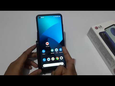 LG W41ke mobil use gestures setting  | how to change gestures and navigation |
