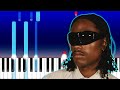 Steve Lacy Give You The World Piano Tutorial