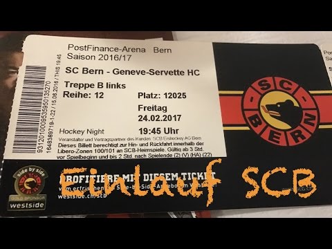 Swiss Ice Hockey - SC Bern vs Genf-Servette HC - Einlauf des SCB - 24.02.2017