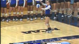 preview picture of video '2013-11-05 Elmhurst Volleyball vs Millikin University'