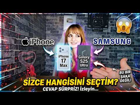 MAYA BANA 2 TELEFON ALDI! 😱 IPHONE 17 PRO MAX MI? SAMSUNG S25 ULTRA MI? SEÇTİM ?! | ÖZGÜŞ TV