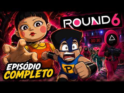 Capa de Round 6 Desenho Animado - Capitão Prego