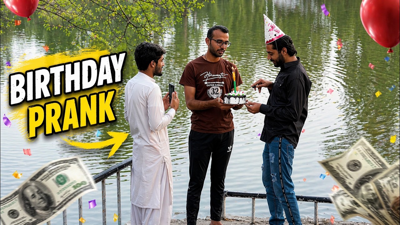 Birthday Prank With Rendom People || BY AJ-Ahsan ||