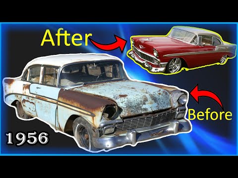 Thumbnail for Restoration Abandoned 1956 Chevrolet Bel Air by Chevrolet Bel Air, Chevrolet, Ford Mustang, video, Car, vide