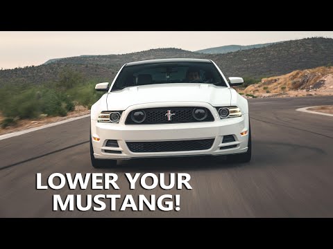 How to Properly LOWER your 2005-2014 S197 Mustang!
