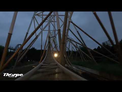Hyperia at Thorpe Park - Back Facing POV