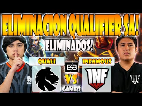INFAMOUS VS QHALI BO3[GAME 3]ELIMINACIÓN- MR.JEANS VS ROBO Z-QUALIFIER SA THE INTERNATIONAL 2023-ESB