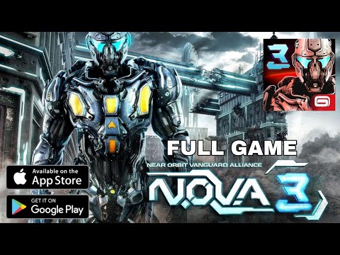 N.O.V.A 3 - Near Orbit Vanguard Alliance | Full Gameplay Walkthrough (No Commentary) iOS, Android