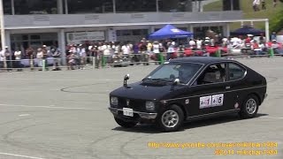 preview picture of video '【 Classic Car Gymkhana 】 A01A05 Suzuki Fronte Coupe 【 51th SHCC Meeting at Oiso Long Beach 】'