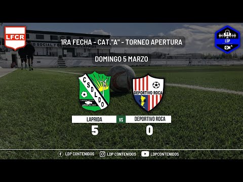 Resumen Fecha 1 - Categoría  A - Laprida vs Deportivo Roca - Comodoro Rivadavia