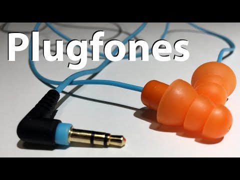 Plugfones earplug headphones review