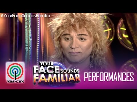 Your Face Sounds Familiar: Nyoy Volante as Rod Stewart - "Do Ya Think I'm Sexy"