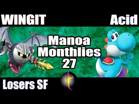MM27 Singles: SSB Wii U - LSF - WINGIT vs Acid