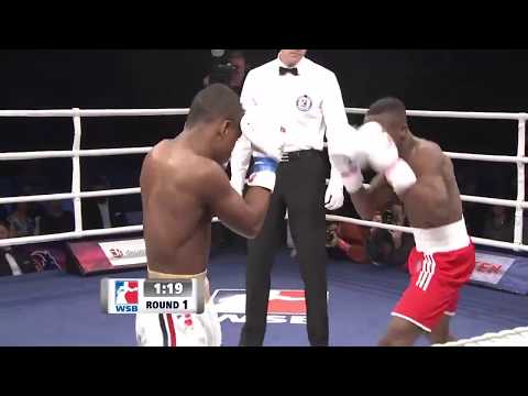 49kg Joseph MAPHOSA (British Lionhearts) vs Joahnys ARGILAGOS (Domadores de Cuba)