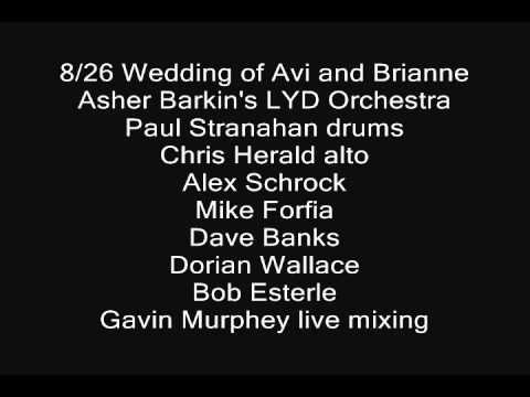 8/26 Wedding of Avi and Brianne Meal Music - LYD Orchestra