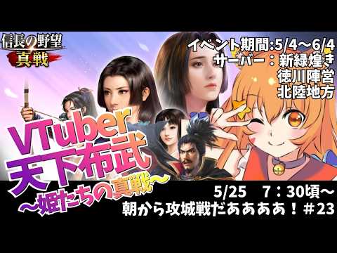 【#信長の野望真戦】#23 宇宙猫が遊んでみるので一緒に遊ぼ!!^ↀᴥↀ^