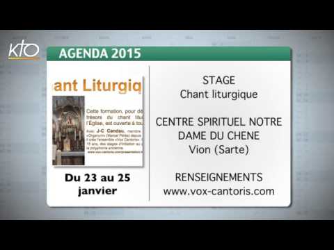 Agenda du 12 janvier 2015