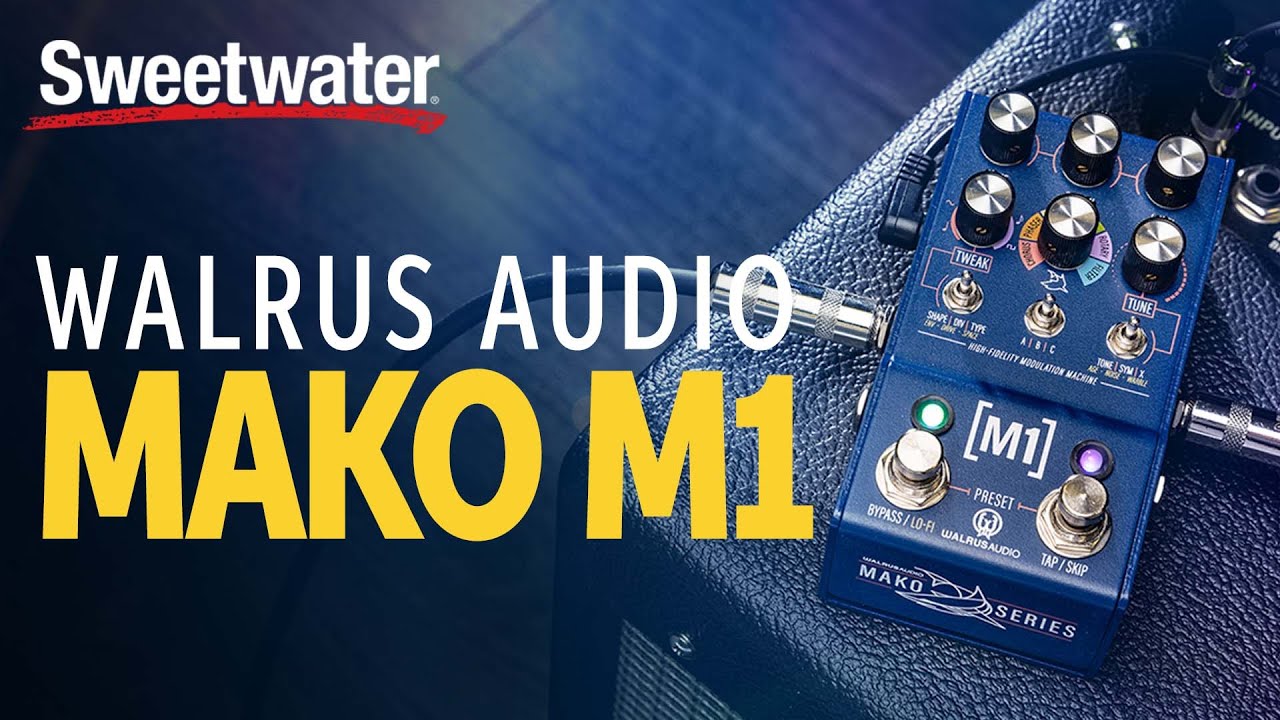 Walrus Audio Mako M1 MKII High-Fidelity Modulation Machine Walrus Audio Mako M1 MKII High-Fidelity Modulation Machine
