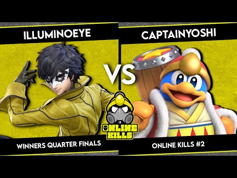 Illuminoeye (Joker) vs CaptainYoshi (King Dedede/Villager) - Online Kills #2 - Winners Quarter Final