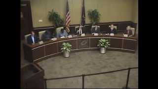 preview picture of video 'Greer City Council October 28, 2014'