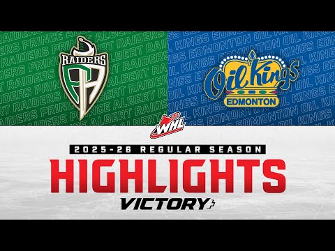 Prince Albert Raiders at Edmonton Oil Kings 12/07 | WHL Highlights 2025-26