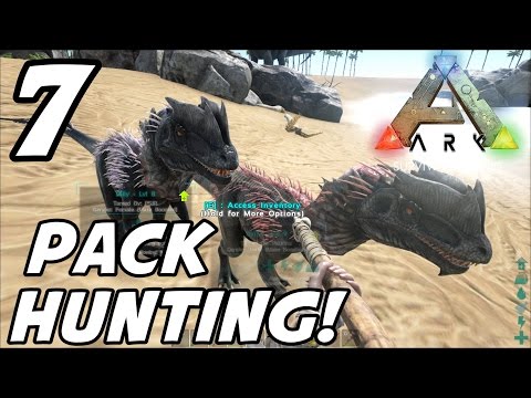 ARK Survival Evolved - E07 "Hunting Pack!" (Gameplay / Playthrough / 1080p)