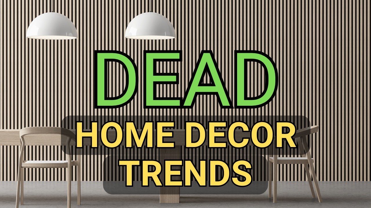 5 HOME DECOR Trends on the Way OUT in 2025! (and what to do instead)