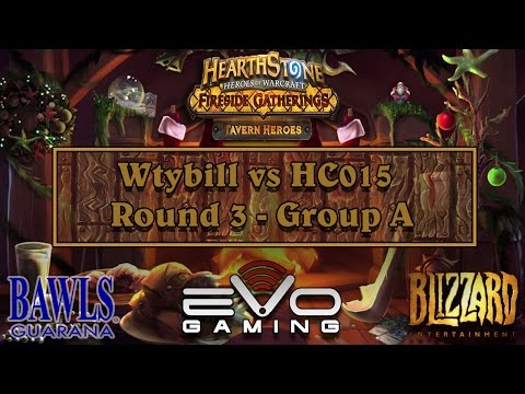 Hearthstone W. Tavern Hero (Wtybill vs HC015) Round 3 group A