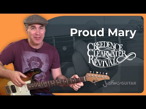 Proud Mary by Creedence Clearwater Revival | Easy Guitar Lesson