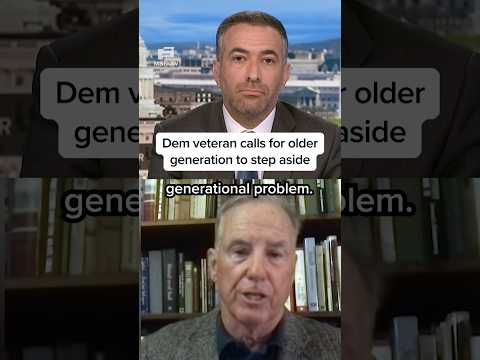 Dem veteran calls for older generation to step aside