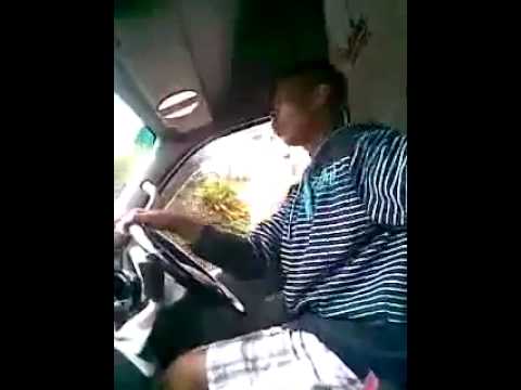 Ethekwini taxi driver dancing to house music  Shambeez Taxi Driver in Durban