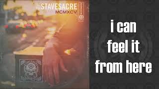 STAVESACRE MCMXCV ACCELERATING INTO BRAKE LIGHTS  LYRIC VIDEO