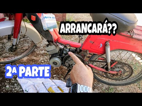 ARRANCARÁ la MOTO TXUSTARRA PARADA 30 AÑOS?? 2ª PARTE Old Motorcycle Starting Up After Many Years